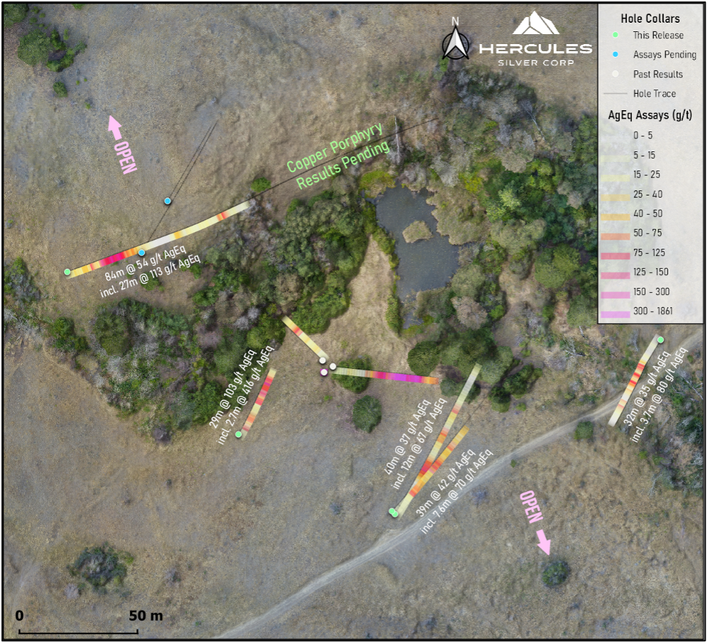 Hercules Silver Intercepts 27.3 Meters Of 113 G/t Silver Equivalent ...